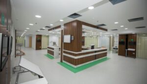 صورة من داخل الرعاية المركزة التى تم إنشاؤها حديثا داخل مستشفى شفاء التجمع الخامس 